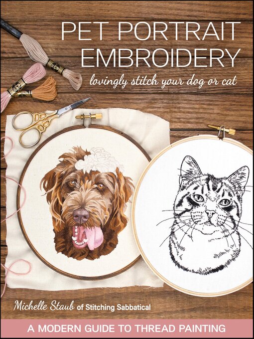 Title details for Pet Portrait Embroidery by Michelle Staub - Wait list